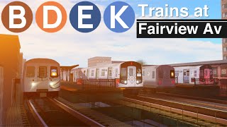 Railfanning at Fairview Avenue in PTA Fifth Avenue Lines