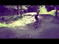 pump track at coed llandegla on single speed 29er