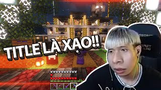 (MINECRAFT) DEV TỰ VẼ TỰ FARM TỰ THIẾT KẾ TỰ XÂY BIỆT THỰ SỐ 1 LÀNG QUỶ (+BONUS)