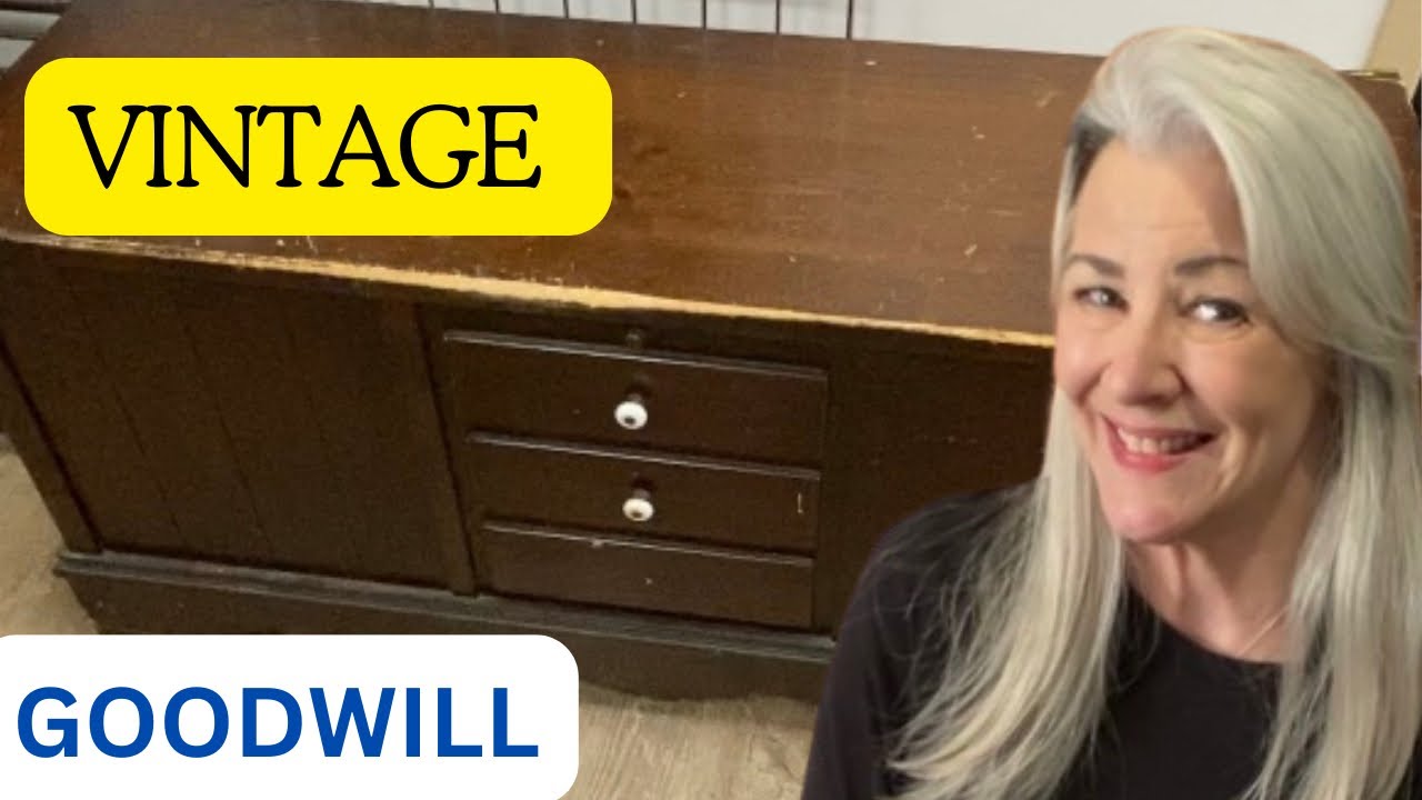 Goodwill Vintage Chest Thrift With Me Youtube