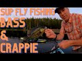 Standup Paddleboard Fly Fishing For Bass & Crappie in Western Washington