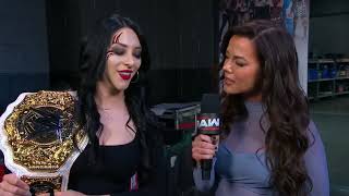 Liv Morgan confronts Stephanie Vaquer | Raw Dec 1, 2025