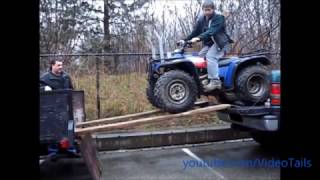 Top 10 ATV Fails Loading Unloading