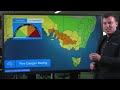 severe weather update 12 february 2024 storms and extreme fire dangers in the south east