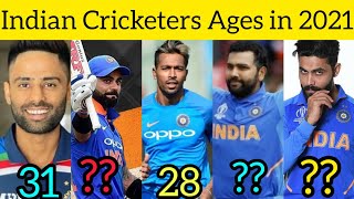 Indian cricketers age in 2021|cricketers age|Indian cricket team| Indian cricket  players real age