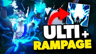 ZEUS HACE RAMPAGE CON SOLO EL ULTIMATE!! DAÑO BRUTAL!!