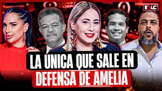 LA UNICA QUE DEFIENDE A AMELIA ALCANTARA DEL LIO CON EL GALLERO (LEONEL ENSUCIA A OMAR) NOELIA HAZIM