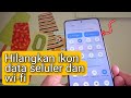 Cara Menyembunyikan icon WiFi dan Data Seluler Di Menu Bar di Hp Vivo Y100 & Lainnya FuntouchOS 14