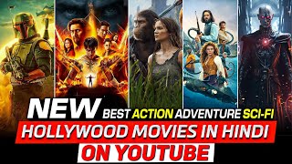 Top 10 New Action \u0026 Adventure Hollywood Movies On YouTube in Hindi | Hollywood Hindi Movies Of 2024