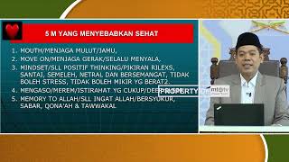 TAUSIAH KESEHATAN - MENERAPKAN GAYA HIDUP SEHAT OLEH Dr. IBNU JA’FAR M., M.MED.Sci., AKUP-HERB