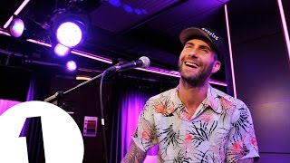 Maroon 5 cover Pharrell's Happy in the Live Lounge