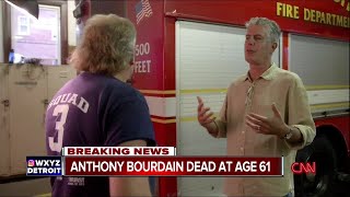 CNN's Anthony Bourdain dead at 61