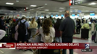 American Airlines outage causing delays