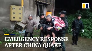 China deploys emergency rescuers after deadly earthquake in Sichuan province kills 3 and injures 100