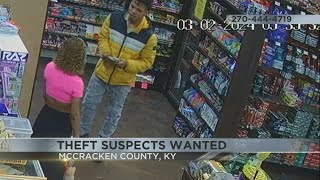 McCracken County theft suspects wanted