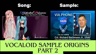 Vocaloid Song’s Sample Origins PART 2