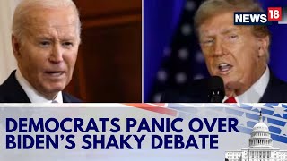 Trump Vs Biden | Shaky Joe Biden Triggers Full-Blown Panic Among Democrats | US News | N18G