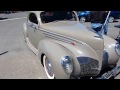 awesome 1939 lincoln zephyr at airport car show