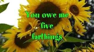 Oranges and Lemons Nursery Rhyme Lyric video Tim Hart and Friends