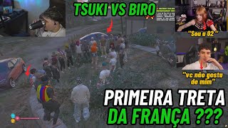 PRIMEIRA REUNIÃO DA FRANÇA TEVE BRIGA ??? BIRÃO E TSUKI SE RESOLVERAM KKKJKJKJ