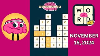 WordBrain Brainy's Clue Hunt Event November 15, 2024 All PARTS Answers Updated