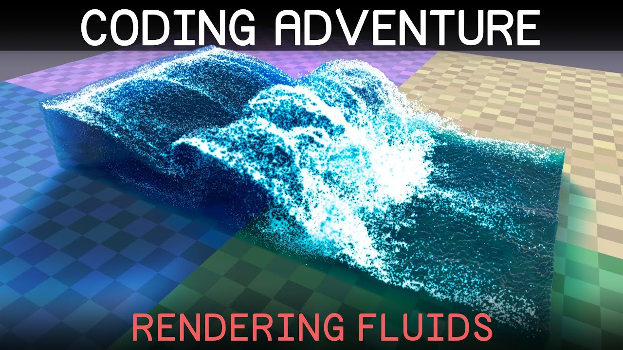 Coding Adventure Rendering Fluids Youtube
