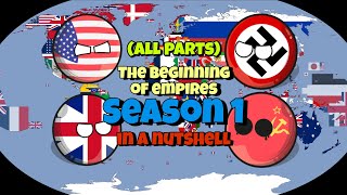 The beginning of empires in a nutshell Season 1 (all parts) || Crazy Mapping