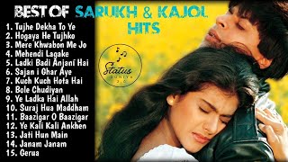 Kajol & Shahrukh Khan Hits   The Best Couple Songs Collection SHAH RUKH KHAN ♥️ KAJOL   Romantic