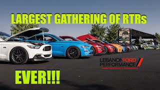 The Largest Gathering of RTRs Yet - Lebanon Ford Car Show