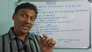Dictionary in python | Dictionary Methods in Python | Mapping in Python | Python Programming |telugu