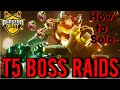 How to SOLO NEW TIER 5 BOSS RAIDS in Dungeon Quest!