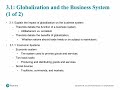 GBA 383   Chapter 3   The Business System   Part 1