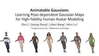 Animatable Gaussians Work4ai Animatable Gaussians Work4ai