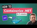 Containerize .NET in 5 minutes (or less) | C# Microservice Course (Episode 6)