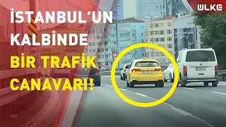 İstanbul trafiğinde tehlikeli hareketler! Yorum sizin...