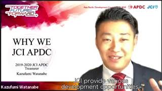 WHY WE JCI （渡辺歴代財政顧問JCI APDC ver.）