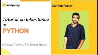 Tutorial on Inheritance in python | Python | Learn Coding | Codeyoung