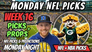 Saints vs Packers Monday Night Football Picks \u0026 Player Props Week 16 | Free Picks Week 16