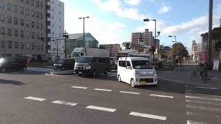 南海バス堺200か402(QDG-LV234N3)【CNG車】35V系統阪和堺市駅前行き発車シーン