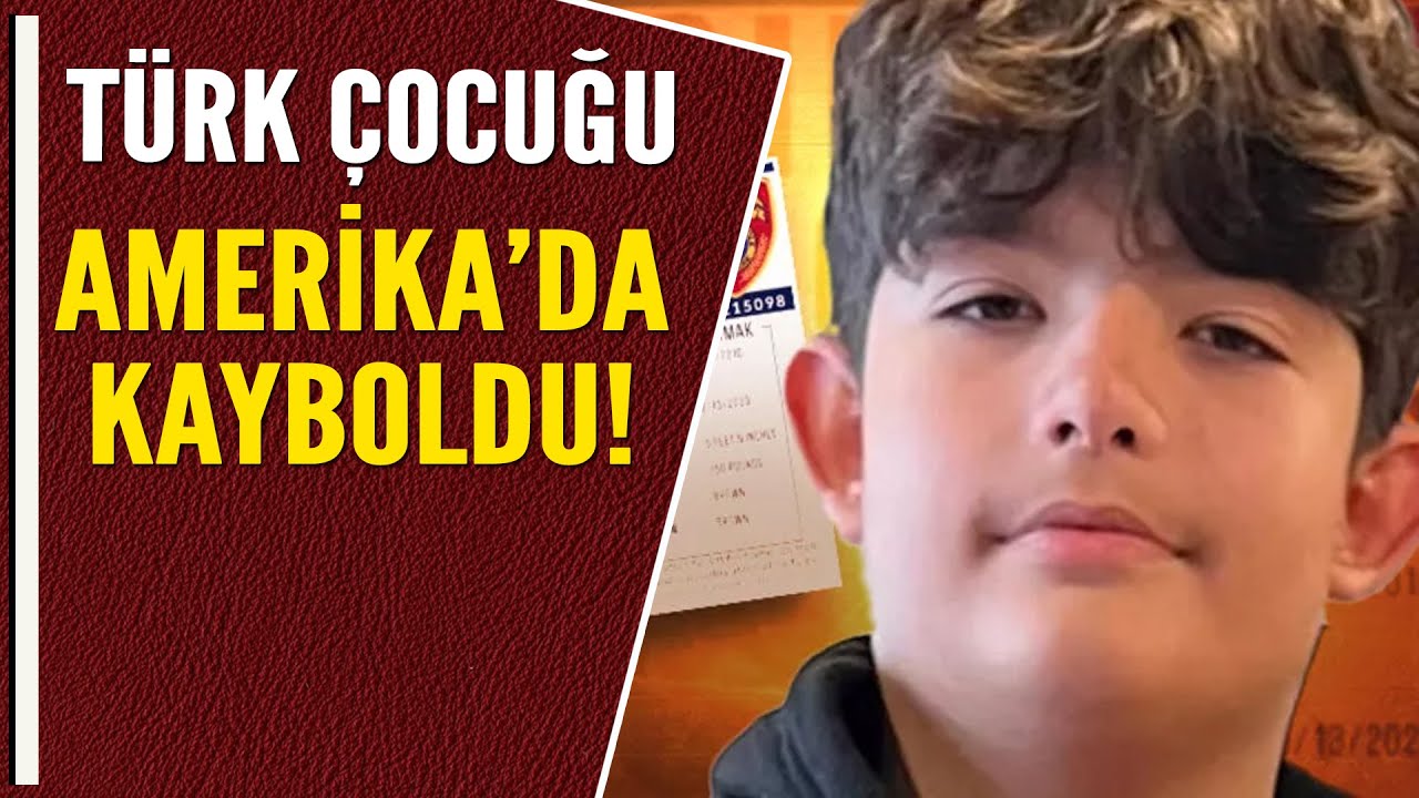 TÜRK ÇOCUĞU AMERİKA'DA KAYBOLDU! - YouTube