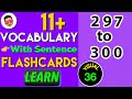 (36) 11 Plus Vocabulary Flashcards | 11 plus Vocabulary List | 11 plus english vocabulary #shorts