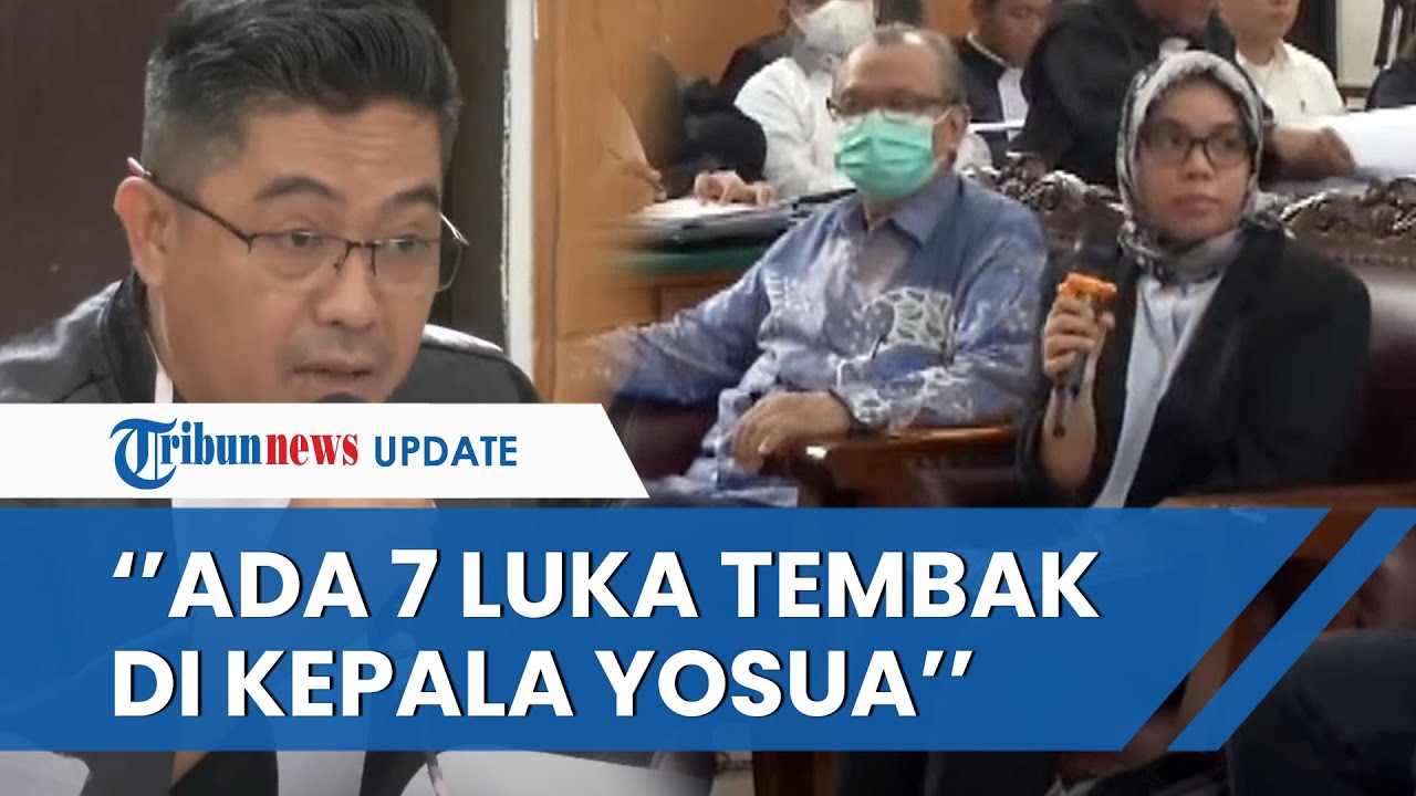 Ahli Forensik: Ada 7 Luka Tembak Masuk Di Tubuh Brigadir J, 1 Di Kepala ...