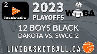 2023 WMBA Spring League- 12 Boys Black- Dakota vs. SWCC-2