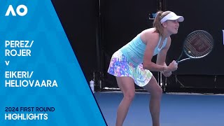 Rojer/Perez v Heliovaara/Eikeri Highlights | Australian Open 2024 First Round