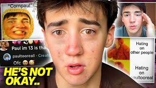 PaulTooReal Is SPIRALLING After Getting CANCELLED By Fans( This Is Really Bad)