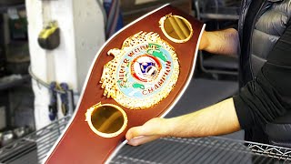 How It's Made: Boxing Championship Belts