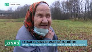 ReTV: Latgales seniori vakcinējas kūtri; to ietekmē daudzi būtiski faktori