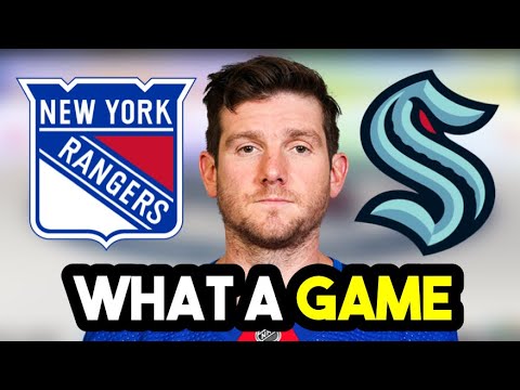 New York Rangers Get A GREAT WIN Over The Seattle Kraken! - YouTube