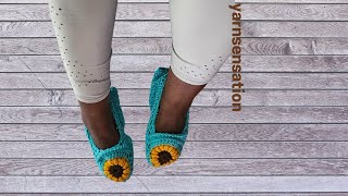 Easiest Crochet Slipper Pattern: