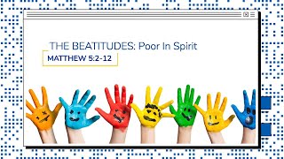 Amazing Object Lessons: Beatitudes "Poor in Spirit"